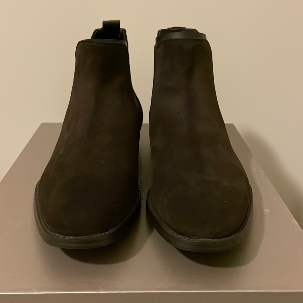 Giorgio Armani Brown Men's Suede Chelsea Boots size 8
